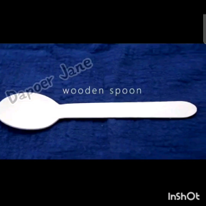 Sendok Dessert Kue Cake Puding Kayu uk 11 x 2.3 cm ~ 100 PCS