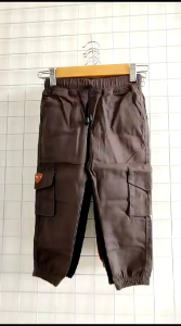 Flashkids Joger Anak Cargo Panjang Cowok Cewek 1-10 tahun Premium Katun Stretch
