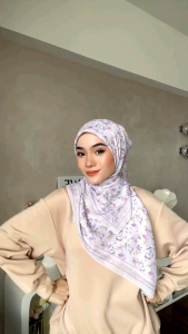 (CLEARANCE STOCK) Bawal Minaz Hijab Bidang 45 Material Cotton Voile