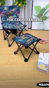 KURSI LIPAT SERBAGUNA OUTDOOR KURSI CAMPING KEMAH CHAIR