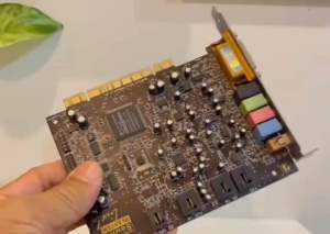 การ์ดเสียง Sound Blaster Live! 5.1 (รุ่น SB0100) จาก Creative Technology มือสอง