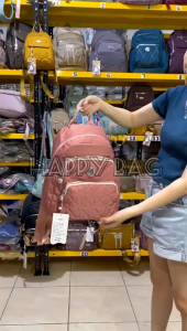 TAS RANSEL/BACKPACK CHIBAO KANVAS HALUS CB3078-BB 6Sleting