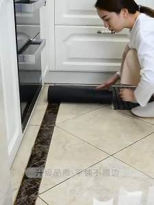 XIDI ชุดแผ่นพื้นห้องครัว กันน้ำ และทนต่อแผ่นรองเท้าสกปรก size:40*60+40*120Cm