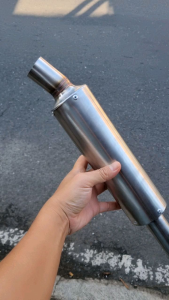 TABUNG KNALPOT ISIAN KONDOMAN STAINLESS INLET 38MM