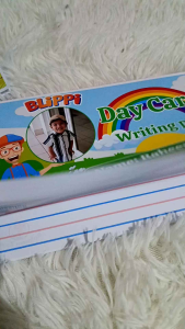 Customized Writing Pad from Day Care to Grade 3