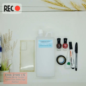 ACETONE 1LITER / ASETON 1LITER/ PEMBERSIH Cat Kuku / Kutek ( Nail Polish Remover ) Kimia.store