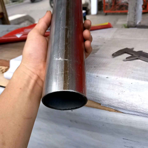 Pipa Besi Monel 2" inchi | Od 60mm Id 56mm Tebal 2mm Panjang 20cm s.d 100cm | Anti Karat Tahan Panas