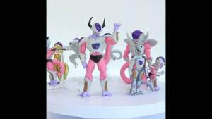 Mô hình Dragon Ball - Mô hình Frieza Mecha Golden Frieza Gold Fide First Form Final Form - HG UG DG Z Super - Cao 8~12cm