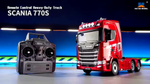 Rc truck  tractor scania huina 1501 sekala 1/18 2.4G 19CH