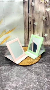 Cermin Lipat Makeup Kaca Lipat Karakter Model Notebook Kaca Rias Lipat Mirror Portable