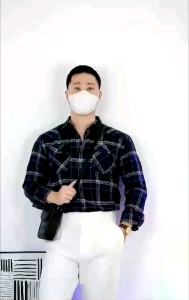 Áo sơ mi nam BTM kẻ dạ tay dài phong cách trẻ trung form Regular fit 1431