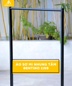 Áo sơ mi nam dài tay trẻ trung với chất liệu vải nhung tăm cực xịn mặc cực sang 1159
