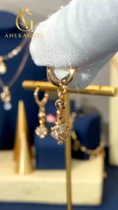 PROMO ANTING JEPIT BOLA KRISTAL TITANIUM MODEL TERBARU