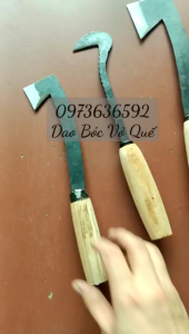 Dao Bóc Vỏ-Khoanh Vỏ Quế Quế Thép Nhíp Tiện Lợi