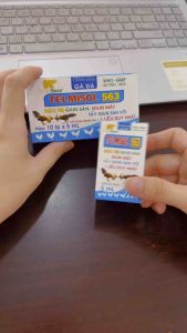 1 lọ Telmisol 563 5ml uống cho gà đá tẩy giun sổ lãi giun mắt lãi mắt với 1 liều duy nhất.