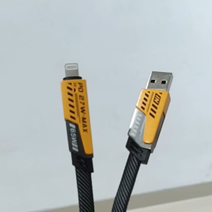 Kabel Data 4in1 180watt ( Bahan Colokan BESI + Kabel Nilon)