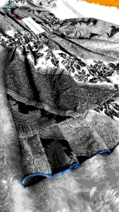 Dress batik anak perempuan dress anak dress kerut smok usia 2-3 tahun