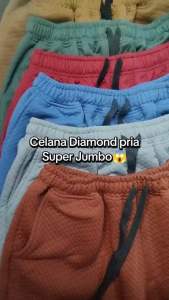 Celana Pendek Pria | Shortpants Pria | Celana Diamond Knit