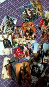 50pcs Black Nazarene - Nazareno - Traslacion Sticker Pack – Waterproof Vinyl & Photo Stickers | Religious Stickers Set