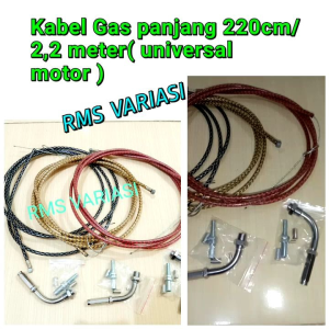 Kabel Gas Serat Karbon 220cm: Penggunaan & Manfaat