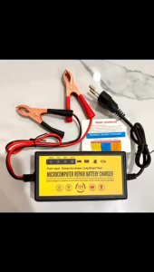 Charger Aki Motor Charger Aki Portable 12V 2A / Car Truck Motorcycle Battery Charger 12V 2A / Cas Aki Motor Cas Aki Mobil Baterai 12V 2a