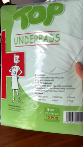 Underpads TOP 60x90 Murah Poll
