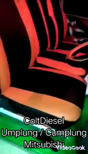 Bungkus jok mobil umplung / cumplung motif terbaru 2023 gratis sarung stir