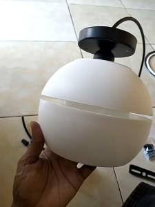 Lampu Gantung minimalis Lampu plafon PVC Lampu Hias industrial