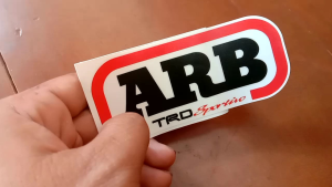 stiker towing ARB TRD sportivo