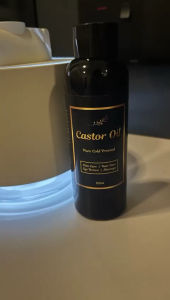 Qdot First Grade Pure Cold Pressed Castor Oil I Minyak Jarak