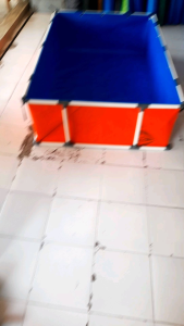 Terpal Kolam Ikan Plus Rangka Ukuran 150x100x40 Type A12 Korea