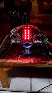 lampu running jupiter z lama 2001-2005 5 tr 8 mode otomatis tingal colok bonus lem arus wajib DC bosku