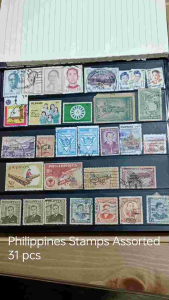 Pre-owned Philippines assorted stamps collection mix era 31pcs as video photos shown    All orders will be shipped within two working days.   Free courier delivery with tracking number value related insurances and compensation safeguards provided.