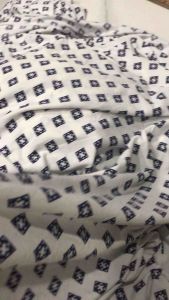 Vải thun Rayon trắng co giãn 4 chiều dày vừa mềm rũ(khổ 1m6)may đầm váyđồ bộ thời trang
