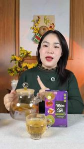 Trà Mâm Xôi Sâm Tố Nữ Cỏ Ngọt Tứ Vị Giúp Thanh Lọc Cơ Thể  Tốt Cho Sức Khoẻ - Hộp 20 Gói