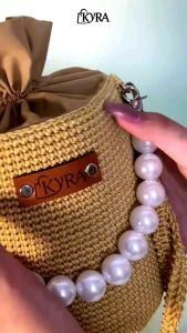 YASMIN TAS RAJUT BULAT SILINDER (T16XD12)CM