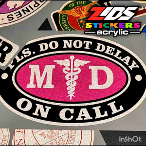 Physician On Call MD & 3M Reflective Stickers