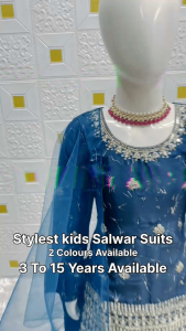 MK1257 KIDS TOP DHOTI SALWAR AND DUPPATA AGE 3-15