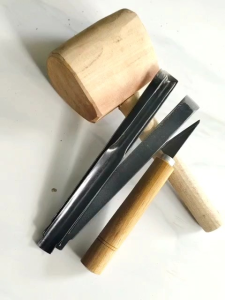 Alat Bonsai dan Kerajinan Pahat Ukir Kayu Jepara Pahat Bonsai Tatah Ukir Paket P4