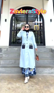 Abaya Gamis Caty by Zaviera: Bahan Berkualitas & Desain Elegan