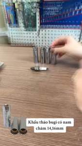 Khẩu tháo bugi ô tô tuýp mở bugi ô tô có nam châm từ giữ nhiều kích cỡ TUOSEN