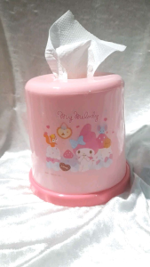 กล่องใส่กระดาษทิชชู่ กระบอกทิชชู่ทรงกลม ที่ใส่ทิชชูลายการ์ตูน