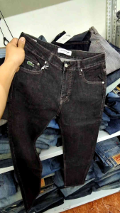 quần jean nam cá sấu basic dáng slim fit chất có giãn vải nhật