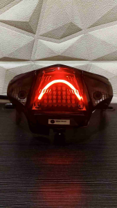 Stoplamp Alis Lazy Rem RGB Beat Karbu: Aksesoris Lampu Motor