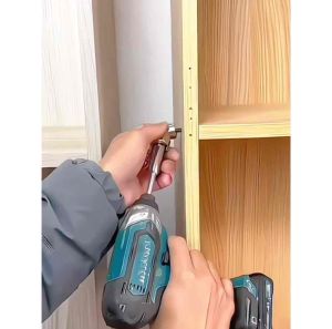 105 มูมขวาหัวไขควง 1/4 Hex Shank สำหรับไขควงไฟฟ้า 60mm/140mm ฉุกรรจ์ทนทานง่าย 60/140 มูม 60/140 นินไขควง 60/140 นิน