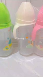 Paket 2 botol susu jumbo kinawa baby 330ml dengan handle gagang bpa free