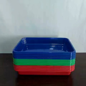nampan plastik ukuran no 1 segi 12 pcsss
