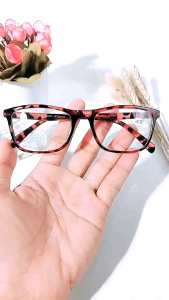 Kacamata Baca Double Untuk Baca Dan Jalan Frame Kotak Leopard TL408D-R
