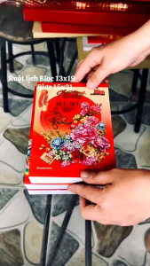 Lịch Bloc 2026 Kich thước 16cm ×24cm. 19cm ×26cm