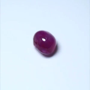 3.57 cts(การัต) พลอยทับทิมพม่า พลอยแท้. Natural Burmese Ruby Cabochon | GV-0091 | 7800฿